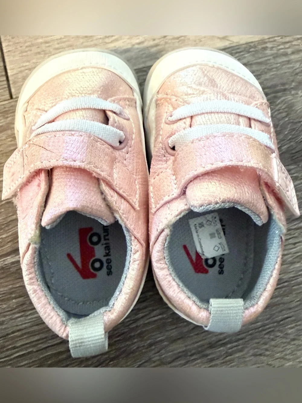 See Kai Run Stevie Mini Pink Metallic